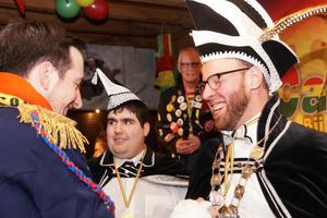 1e Carnavalsbal + uitkomen Prins en Adjudant 17-01
