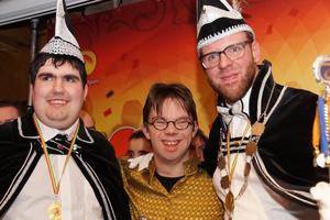 1e Carnavalsbal + uitkomen Prins en Adjudant 17-01