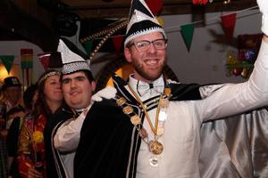 1e Carnavalsbal + uitkomen Prins en Adjudant 17-01