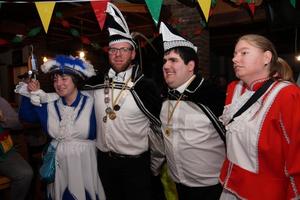 1e Carnavalsbal + uitkomen Prins en Adjudant 17-01
