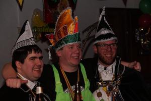 1e Carnavalsbal + uitkomen Prins en Adjudant 17-01