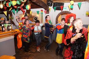 1e Carnavalsbal + uitkomen Prins en Adjudant 17-01