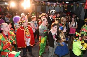 1e Carnavalsbal + uitkomen Prins en Adjudant 20-01