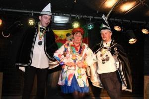 1e Carnavalsbal + uitkomen Prins en Adjudant 20-01